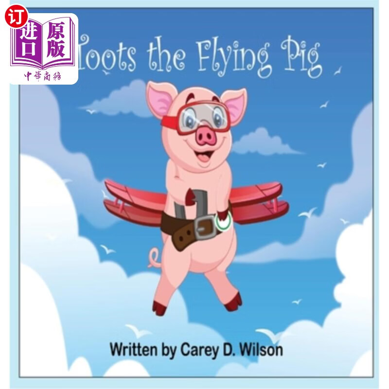 海外直订toots the flying pig 飞猪嘟嘟地说