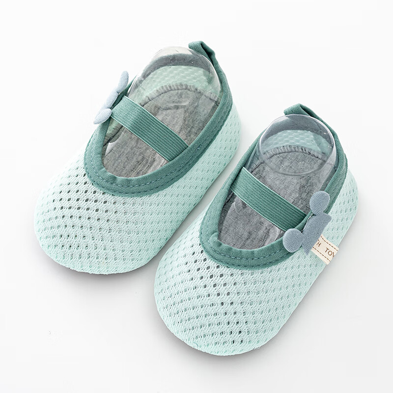 涛兔(taotu)宝宝地板鞋春夏季薄款网眼透气防滑鞋婴儿学步鞋儿童早教