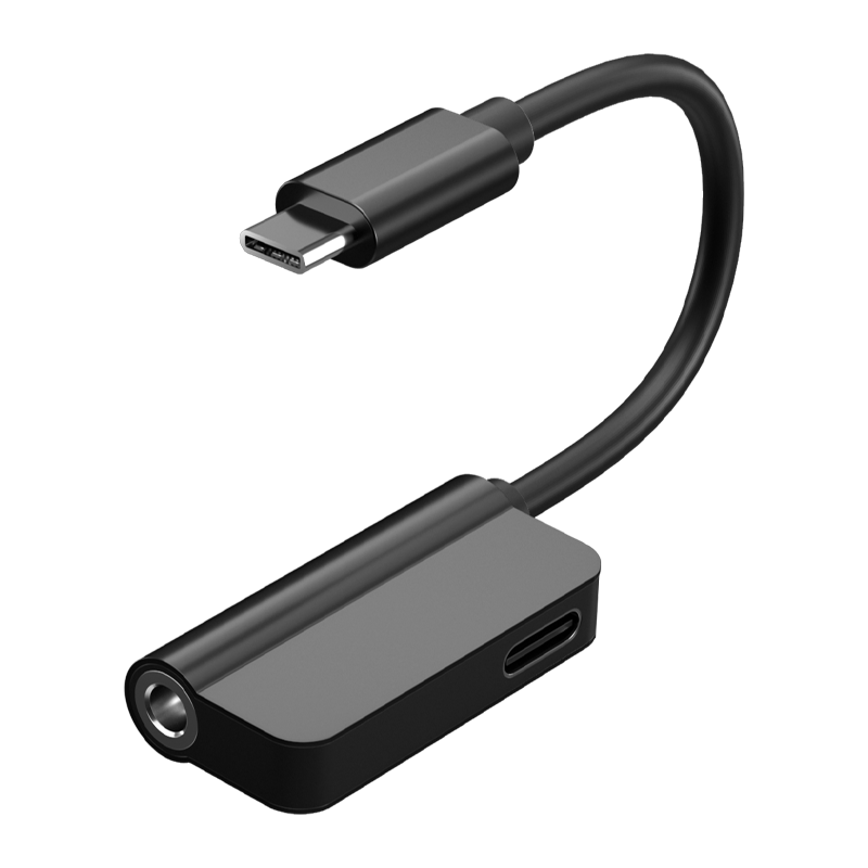 斯泰克 Type-C耳機(jī)轉(zhuǎn)接頭3.5mm耳機(jī)音頻線二合一轉(zhuǎn)換器適用于華為P50/Mate40Pro/小米13/12/11