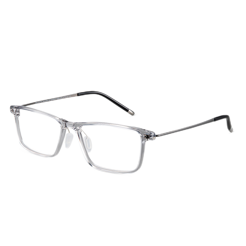 派丽蒙(PARIM)眼镜框可配有度数男女士文艺简约大框大脸多边形近视眼镜83414 K1-玫瑰金色