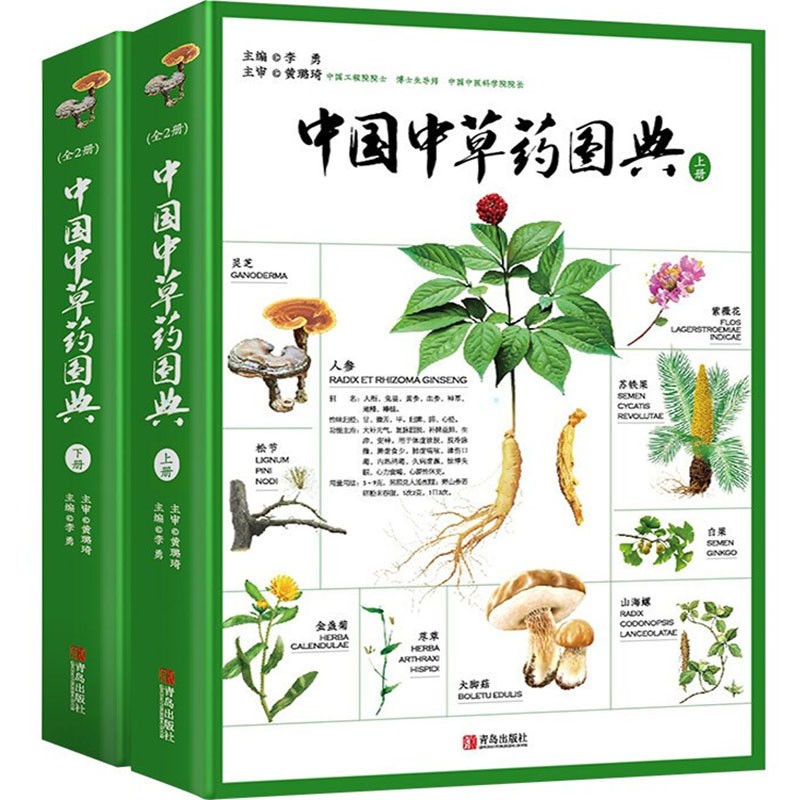 中国中草药图典（套装共2册）
