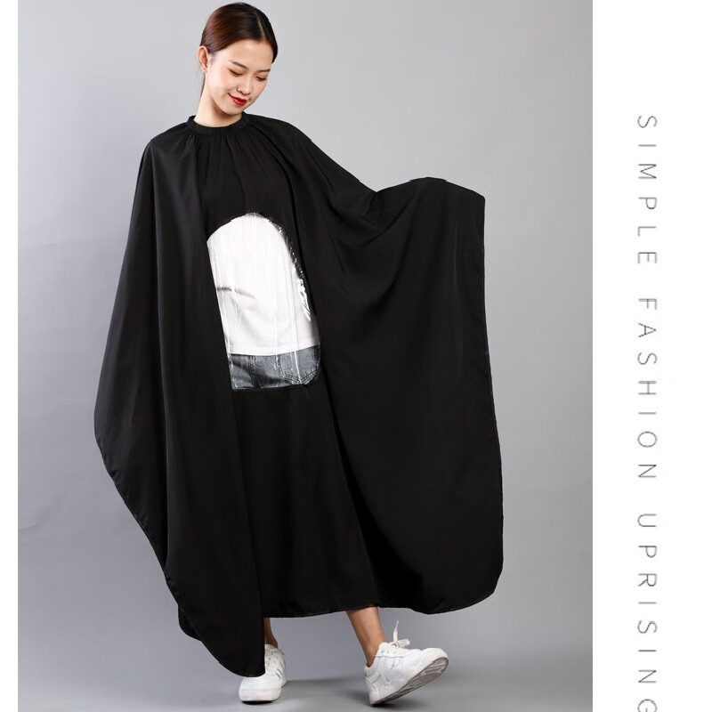 帝兰慕理发围布 剪发围巾成人理发布剪头美发布加大披肩防水布不沾发