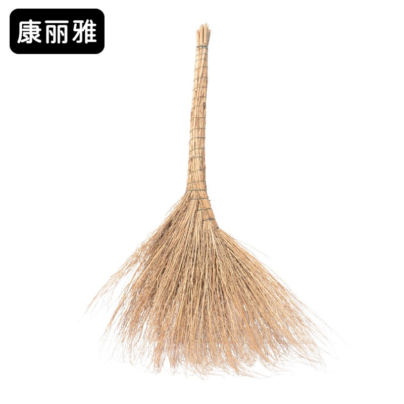 康丽雅 k-0298 铁扫把 环卫扫帚植物笤帚金丝草车间老式清洁扫帚 10把