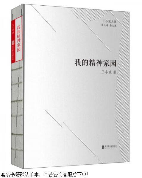 二手*文集·第七卷·杂文集:我的精神家园【9成新】