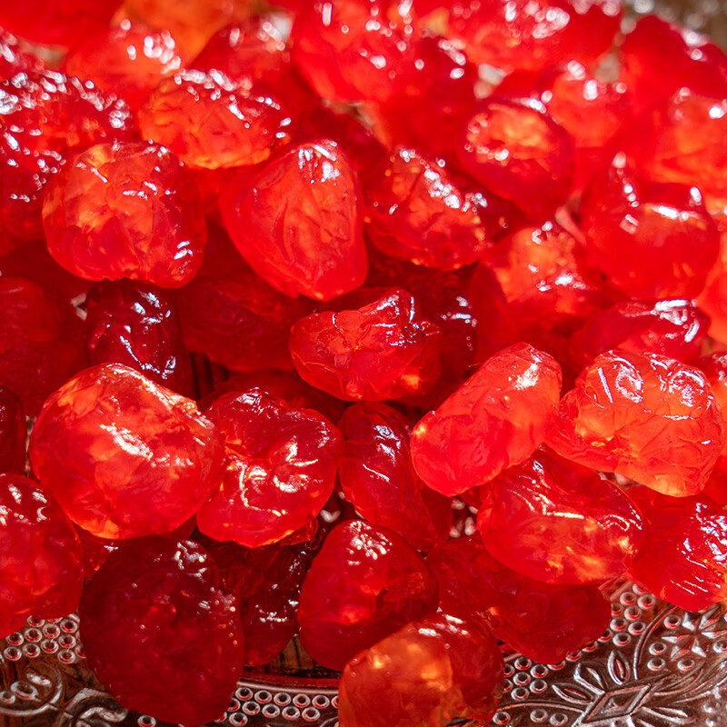 雷禾泽无核樱桃干500g烟台水果干果脯蜜饯车厘子休闲零食 袋装100g