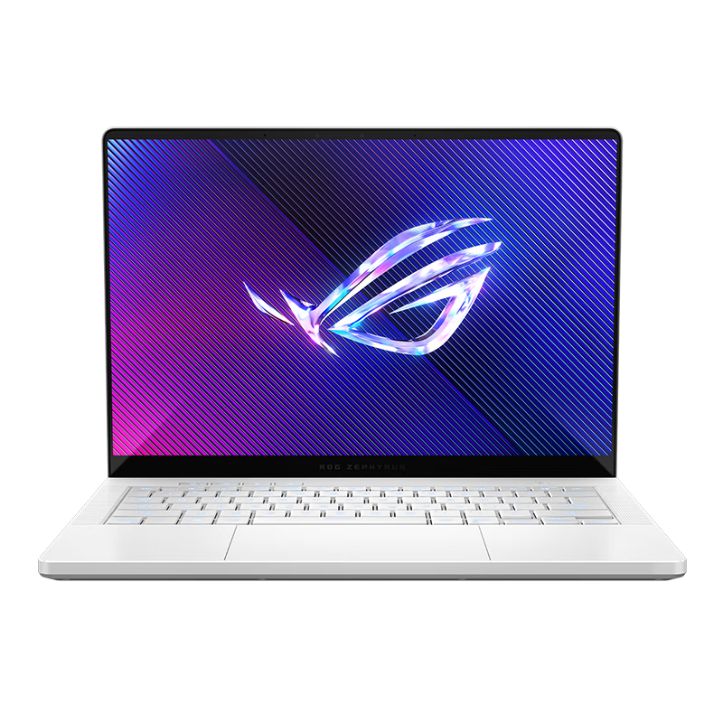 ROG幻14 Air 14英寸 锐龙9轻薄高性能游戏本笔记本电脑(R9 8945HS 32G 1T RTX4060 2.8K 120Hz)铂月白