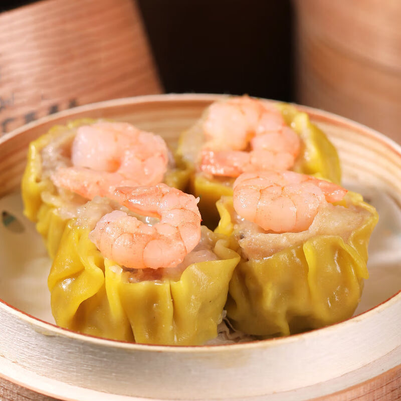 虎钢馋广式虾仁猪肉烧卖12-24只干蒸烧麦 虾饺伴侣 港式茶点 冷冻速食