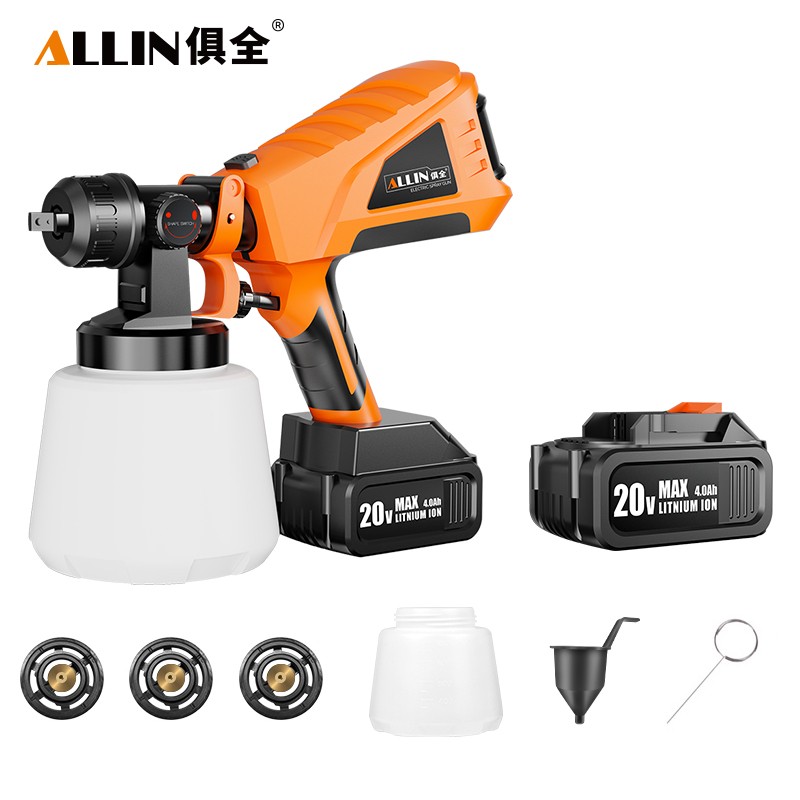 俱全20V充電電動噴漆機油漆噴涂機手提噴槍 機手提噴槍