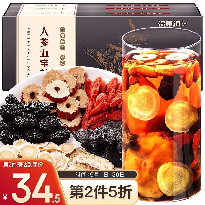 添美新生-福东海品牌养生茶饮价格走势插件推荐
