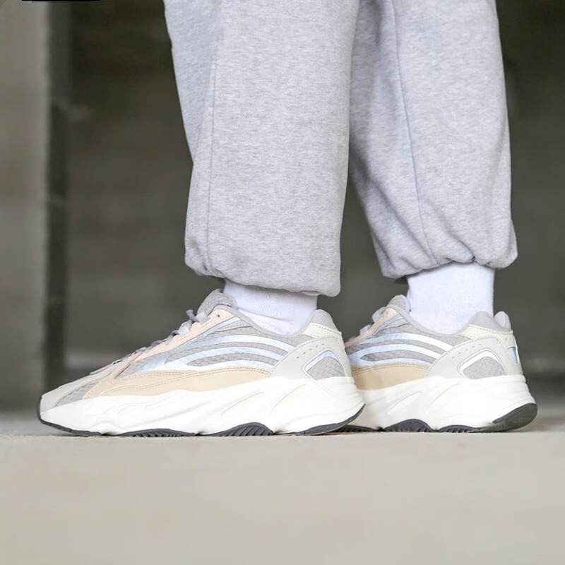 adidas阿迪达斯男女鞋 yeezy 椰子700 v3 异形夜光乳白色复古老爹鞋eg
