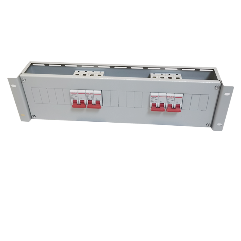 3u简易型配电箱灰白色7035
