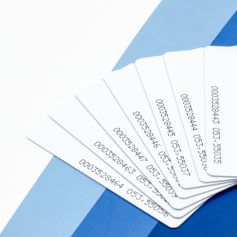 普瑞途（prealway） 智能卡 ID卡 芯片白卡考勤门禁卡消费卡水控卡ID薄卡 支持定制印刷打卡 TK4100芯片白卡ID有号 ID白卡带10位卡号（100张/盒）