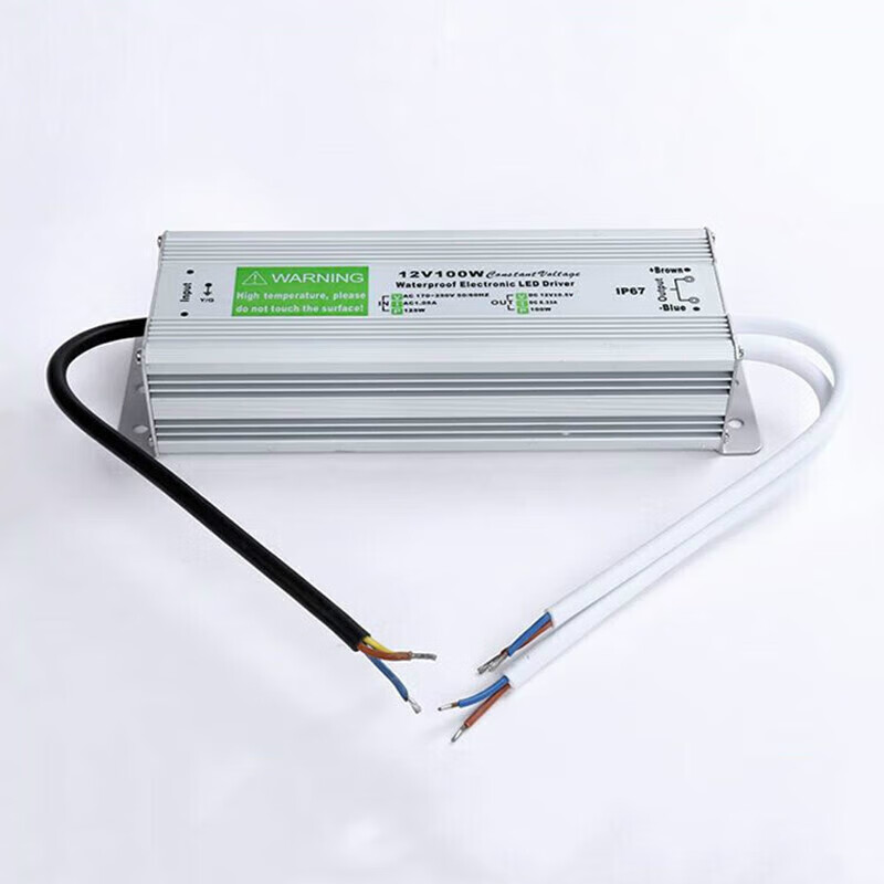 水下防水变压器220v转dc12/24v超薄led电源30w50w200直流开关电源 10w