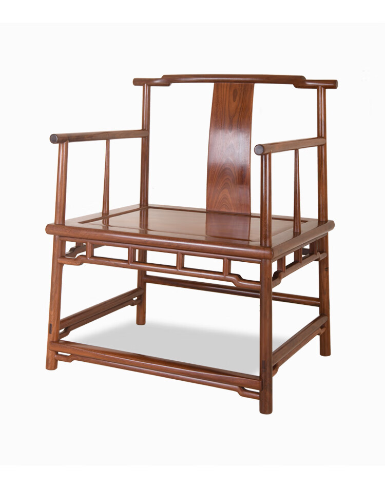 山头林村寒婵铁力木禅椅铁梨木家具明式客厅打坐椅盘腿椅主人椅