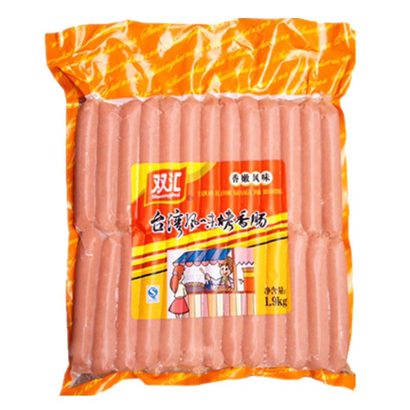 双汇台湾风味烤香肠热狗1.