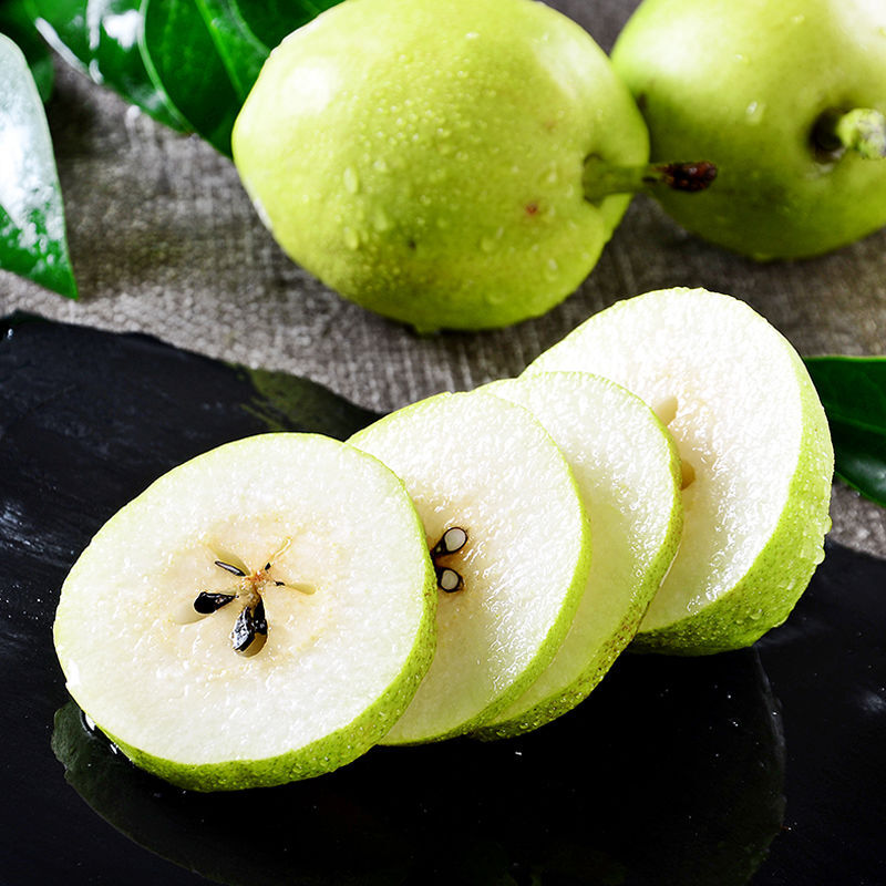 鲸咚亿农正宗新疆库尔勒香梨全母梨新鲜水果礼盒年货节送礼 带箱10斤特级全母梨120克+【净重9斤】