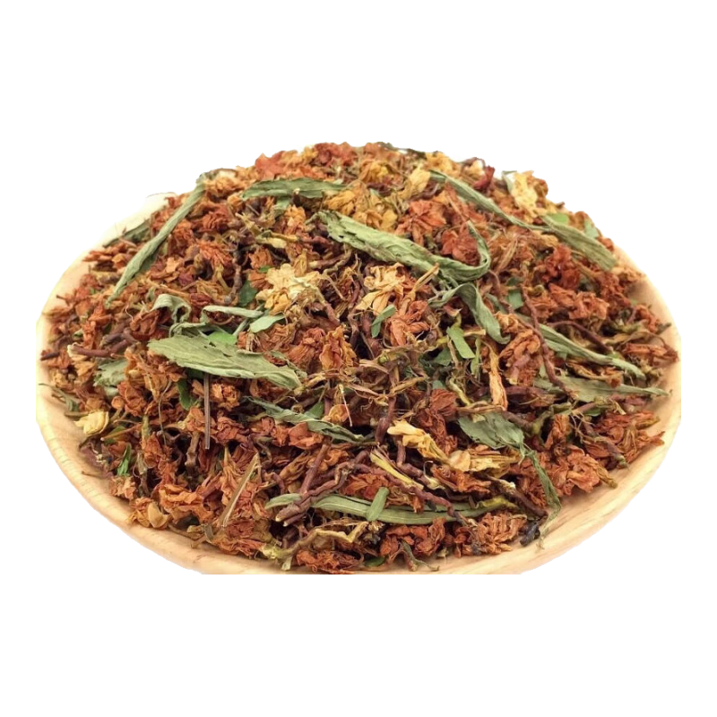 維霆百花草益壽茶農(nóng)家涼茶羅漢果花 甜葉菊山蜜草薄荷 雞骨草葉花草茶 益壽茶 凈重(250克