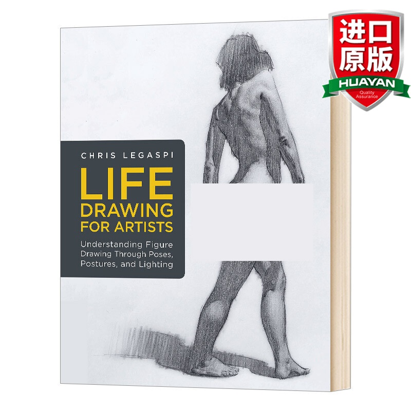 life drawing for artists 英文原版 艺术家的生活绘画 通过姿势 姿态