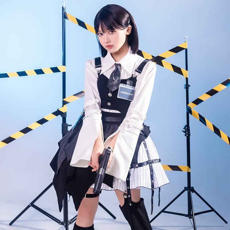豹了个猫lolita机工师FS大全套时尚套装女半裙 全套FS S怎么看?