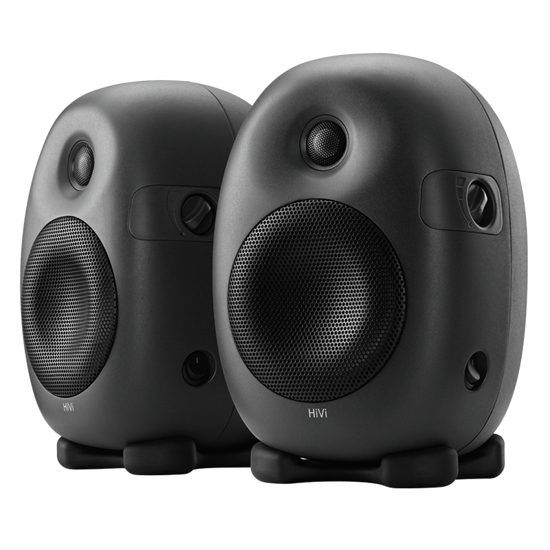 HiVi 惠威 X5专业监听音箱 高保真HiFi音质音响 2.0声道独立高低音炮 高强度铝合金箱体