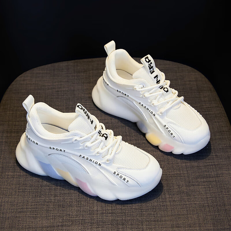 didgeridoo运动鞋女夏季软底脚军训女鞋初中学生超轻减震轻便跑步鞋秋