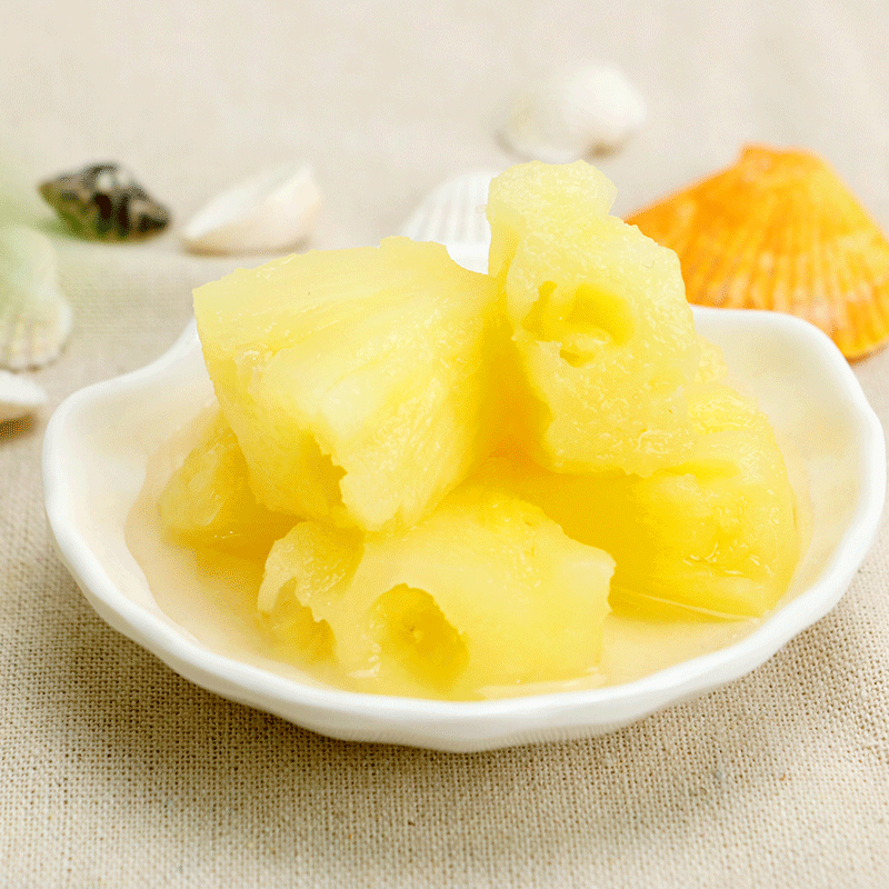 辉禄信菠萝罐头425gx6罐整箱糖水菠萝水果罐头餐饮新鲜水果罐头零食