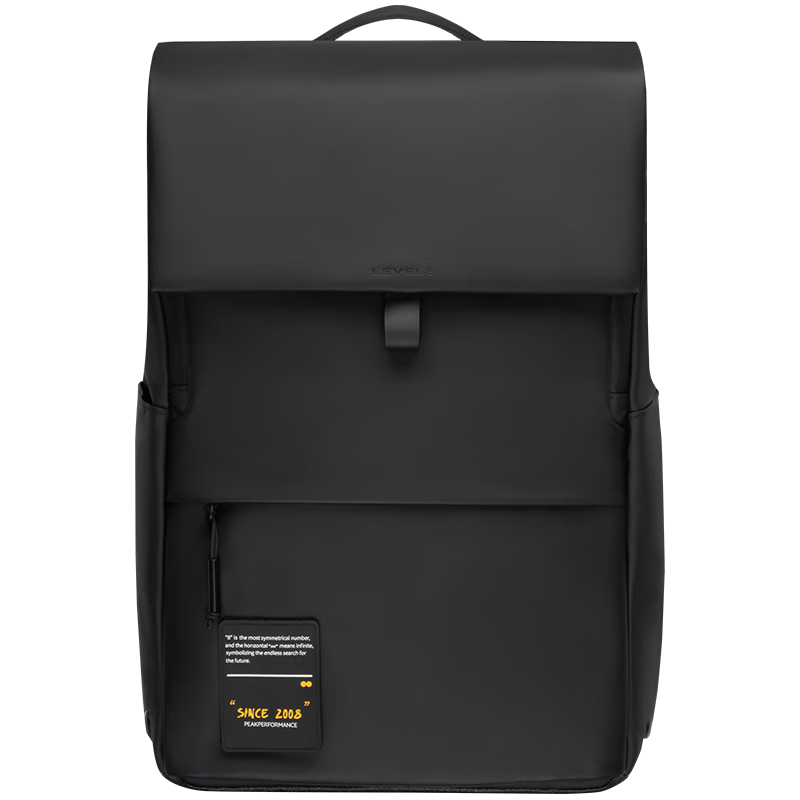 LEVEL8 地平线8号 休闲商务笔记本电脑双肩包男女通勤15.6英寸MOMENT系列旅行背包黑