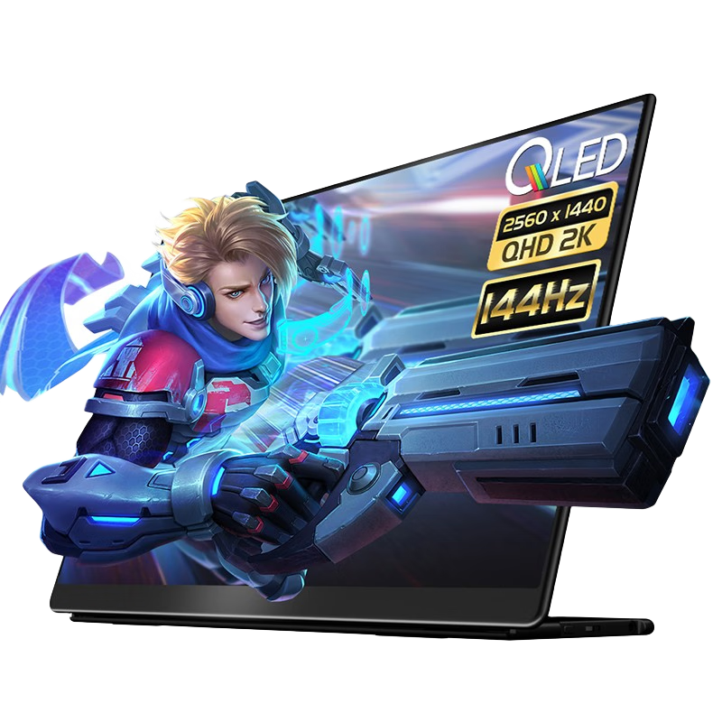 EHOMEWEIЯʽʾ4K/2KQLED ԭ240Hz 100%DCI-P3 ر ʼǱֻPs5switchչ  15.6Ӣ2K144Hz ǴQ1g