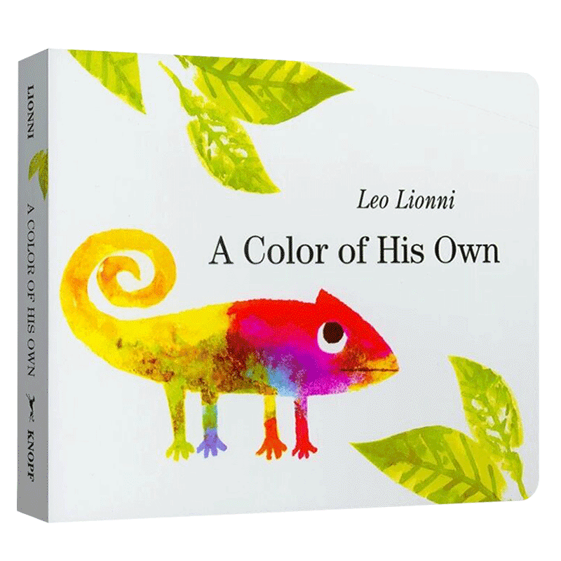 自己的颜色 英文原版绘本 a color of his own 认识自我 吴敏兰书单