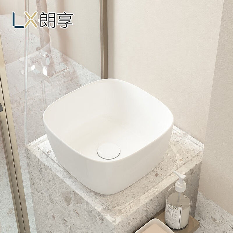 朗享台上洗手盆小尺寸水盆卫生间洗脸盆迷你单盆小台上盆30公分 n300