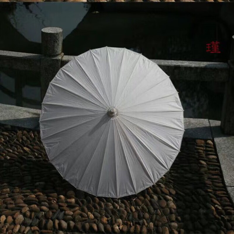 魁牛防雨桐油伞空白成人油纸伞手工绘画涂鸦手绘摄影艺术拍照道具小雨