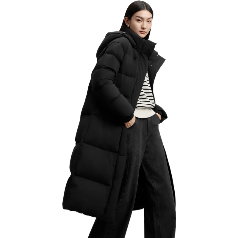 ��ܽ����eifini���������ԡ�����ϵ�С����ȺڿƼ���ů��ñ���޷�����Ů�����¿� ��ɫ XL 170/92A