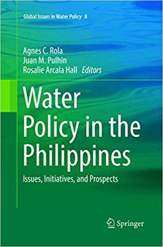 预订Water Policy in the Philippines: Issues, Initiat