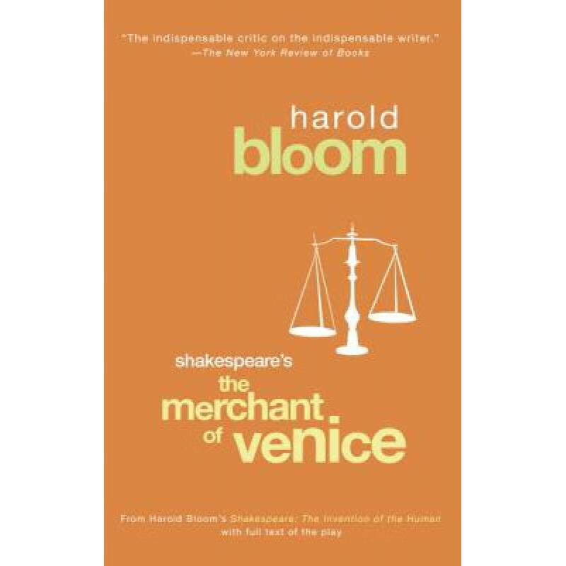 merchant of venice 英文原版 bloom, harold