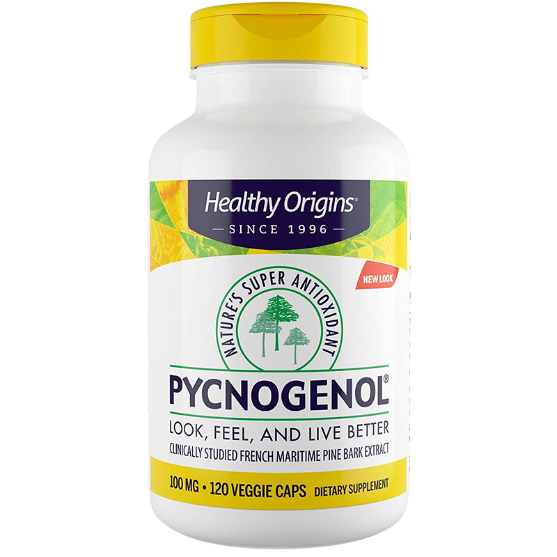 美国含量pycnogenol碧萝芷碧容健100mg120粒