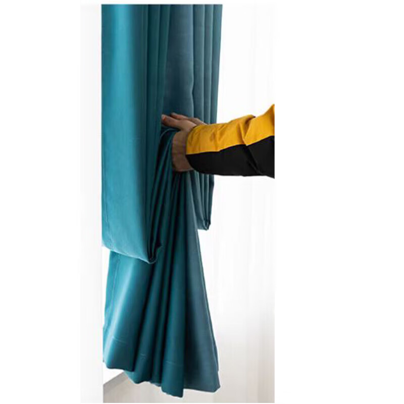 春妃（chunfei）窗帘 蓝色 幅宽2.8米  1米