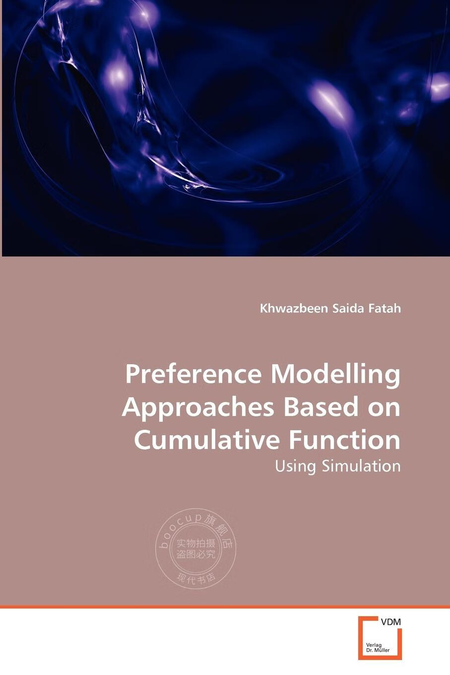 【2周达】【预售 按需印刷】preference modelling approaches based