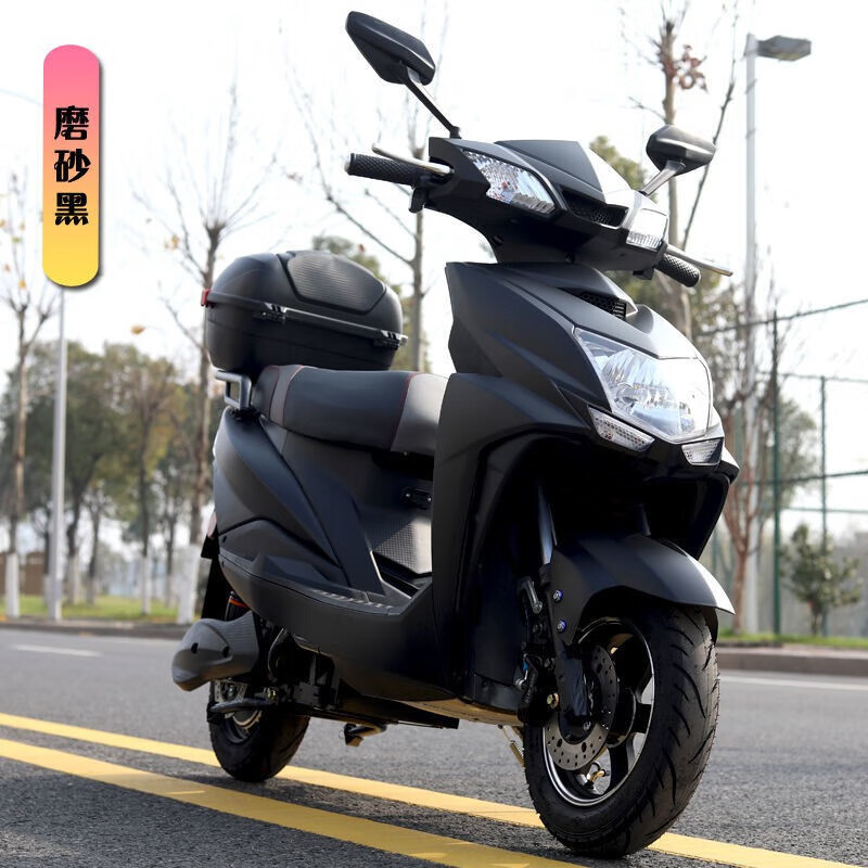 海戈2024新国标96v爬坡王电动车成人72v长跑电瓶车上牌高速电动摩托车