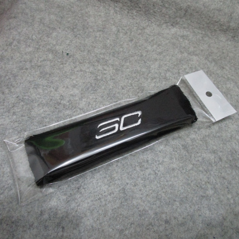 七容 篮球球星杜兰特艾弗森韦德伦纳德运动头带发带吸汗 黑色