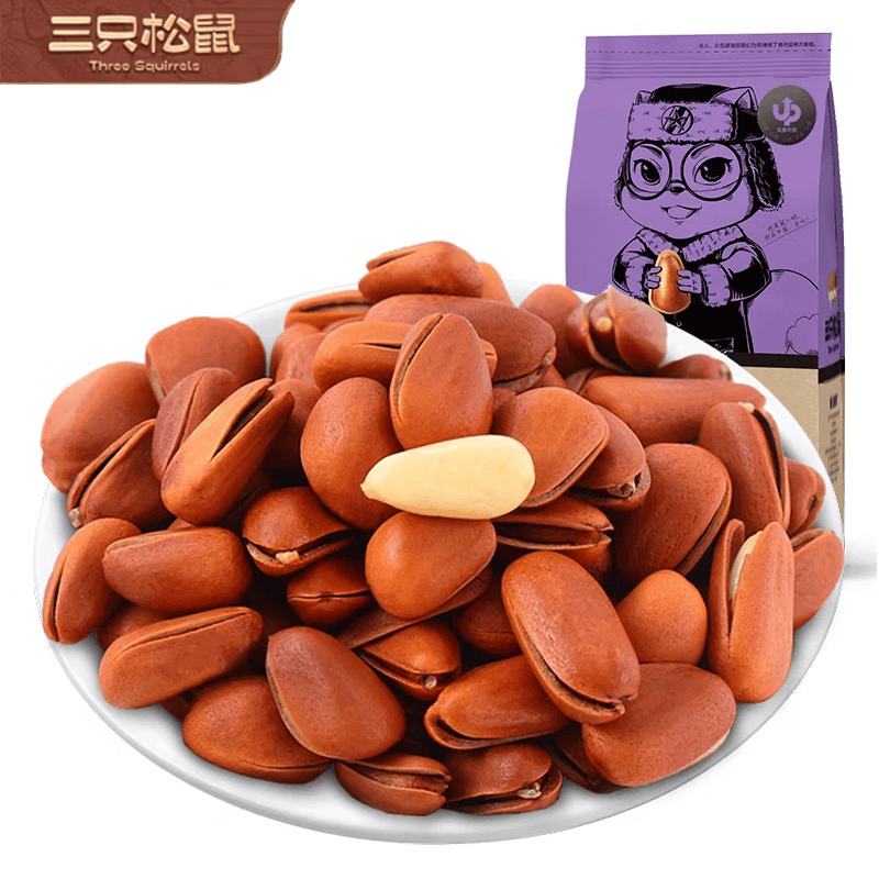 【三只松鼠开口松子】100g*1袋