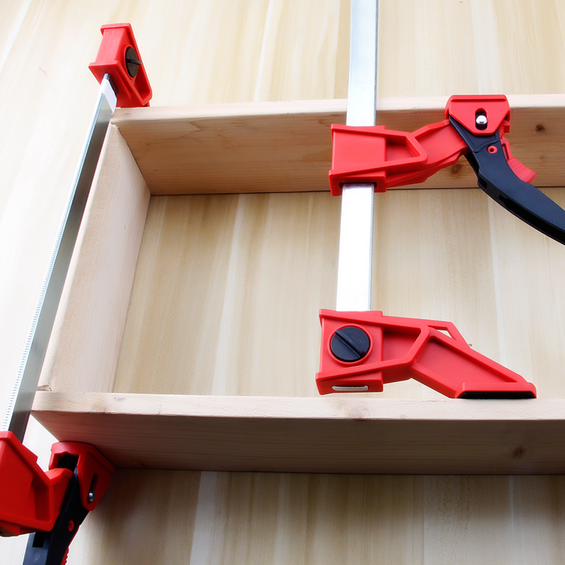 快速棘轮f夹木板夹子固定夹可调多功能g字夹强力c型夹 重型80-100mm