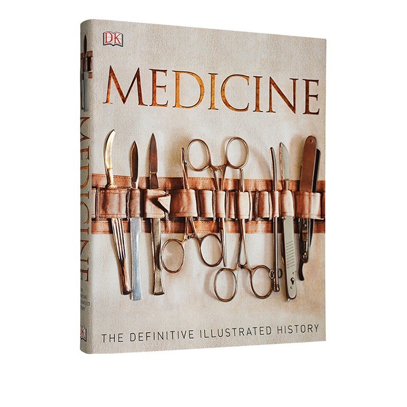 DK 医学发展史 英文原版 Medicine The Definitive Illustrated History 图解医学百科图解图鉴 精装进口英语书 .怎么看?