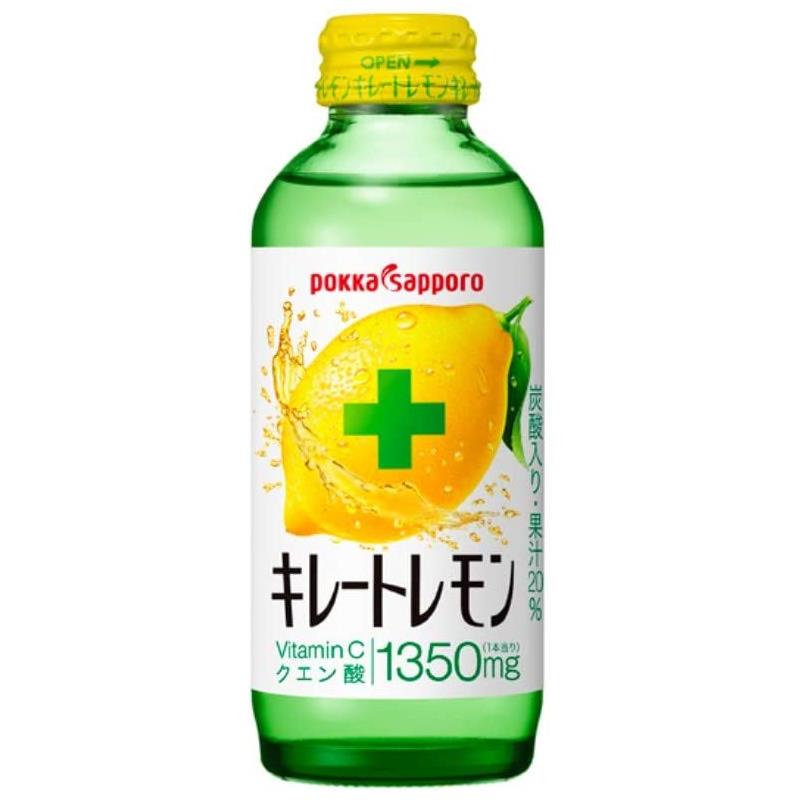 pokka sapporo【日本直邮】pokka sapporo碳酸饮料 柠檬碳酸饮料 柠檬