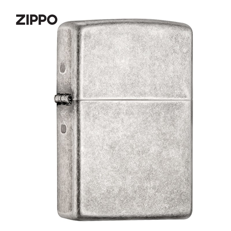 zippo打火机 美国之宝 男士防风煤油 做旧古银打火机 个性定制免费