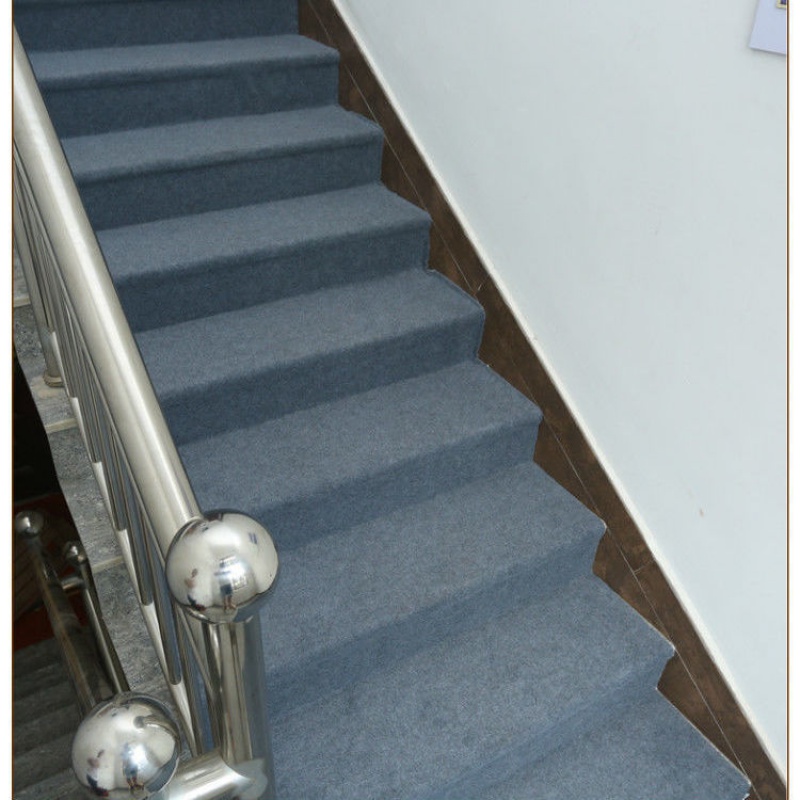 京乐水泥楼梯台阶自粘地毯铁改造贴整卷铁满铺防滑包 灰色 50cm长*100