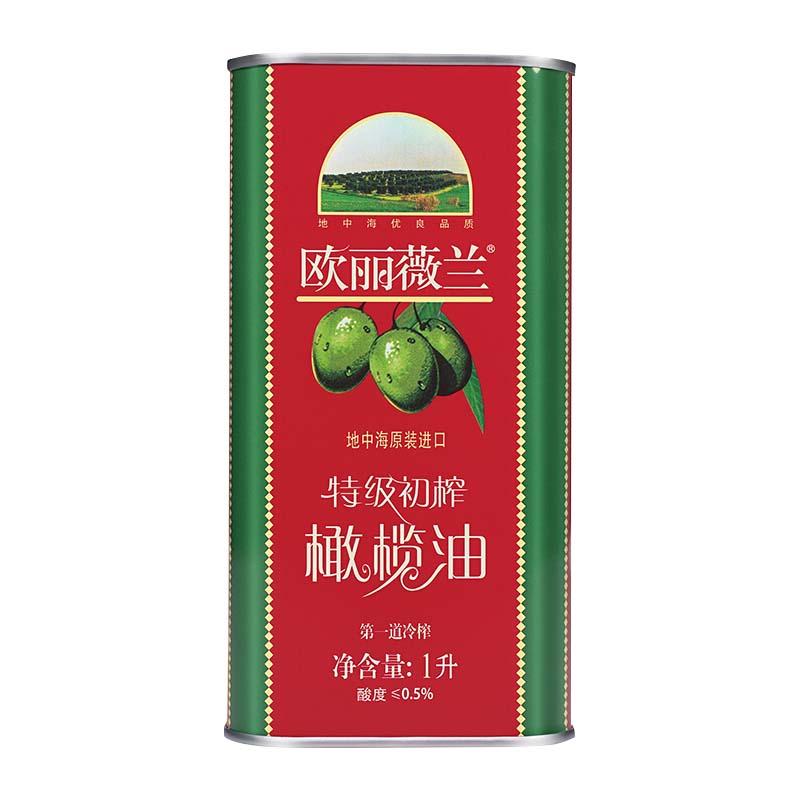 欧丽薇兰 Olivoila 特级初榨橄榄油红装1L怎么样,好用不?