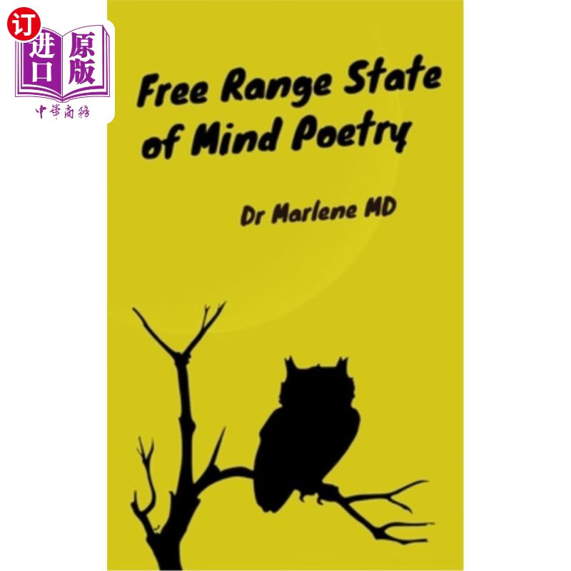 海外直订free range state of mind poetry 自由自在的心境诗