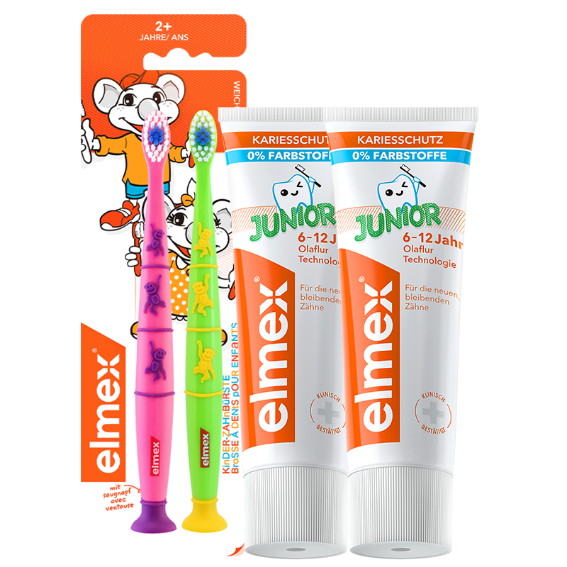 ���ڲ�����ELMEX/������ 6-12�� ��ͯ���� 59g��50ml�� 2֧ 63.8Ԫ