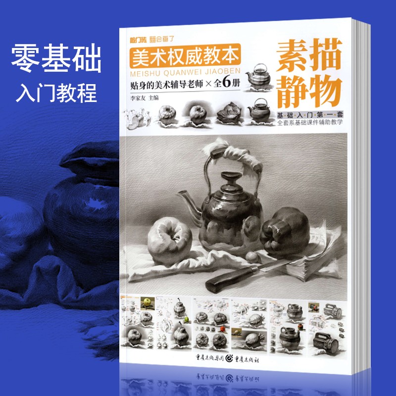 潭园图书美术权威教本绘画零基础初学入门教