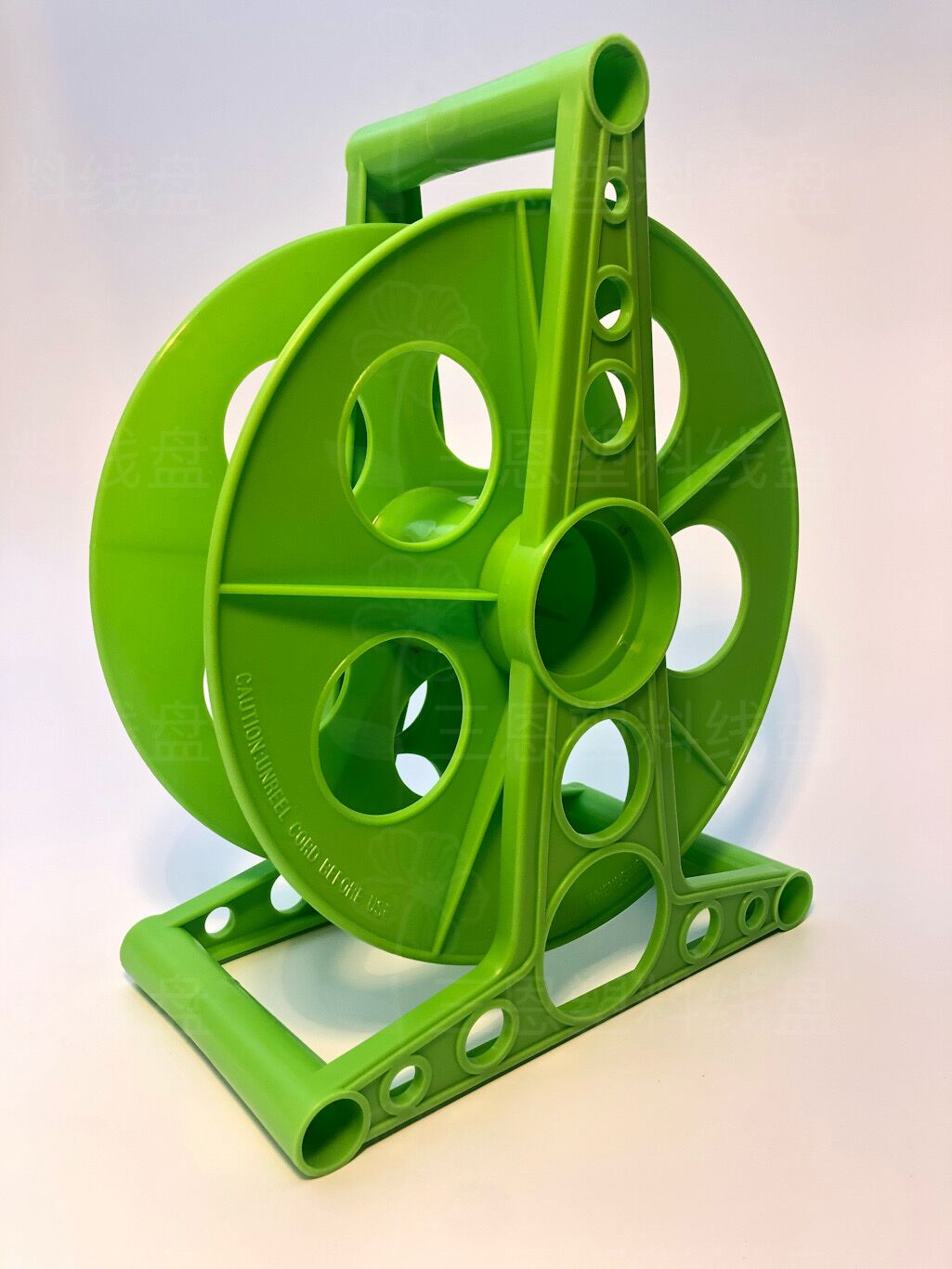 适之卷线盘空盘绕线盘放线滚轮电线收纳盘架手摇轱辘放线器拖线盘线轴